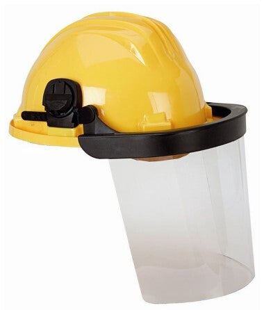 Climax 436 I PC visor clr incl ylw helm - Weldingshop