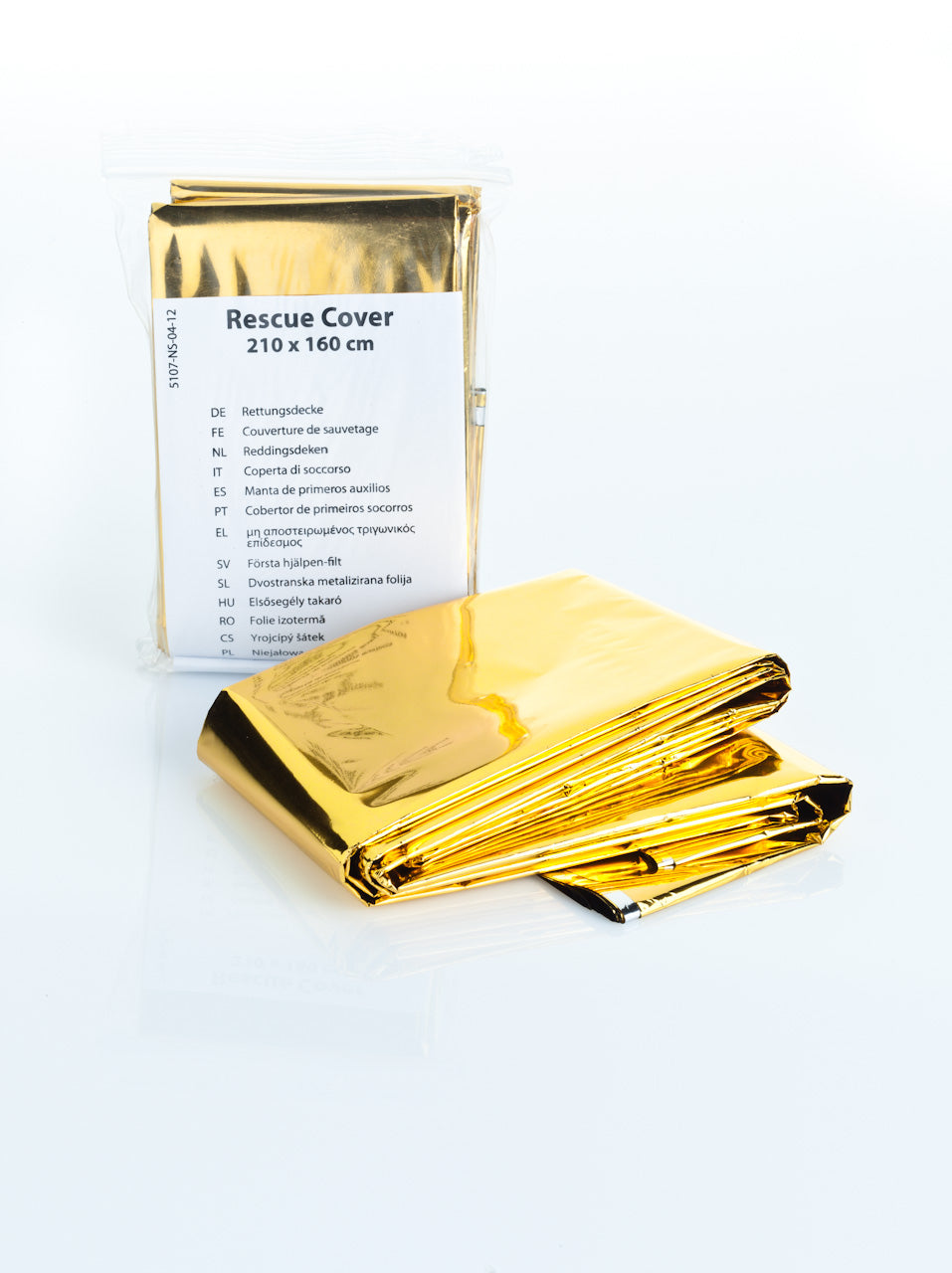 Reddingsdeken folie 210 x 160 cm - Weldingshop