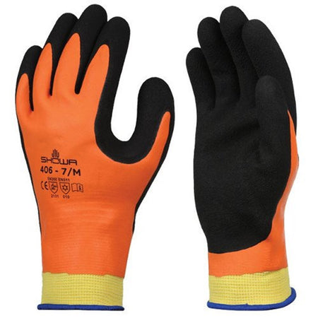 Showa 406 Latex Cold oranje - Weldingshop