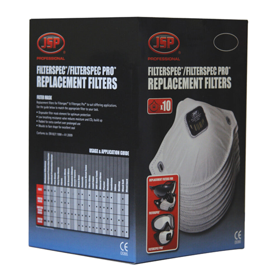 ASG03B Filterspec FFP3V filters 10st - Weldingshop