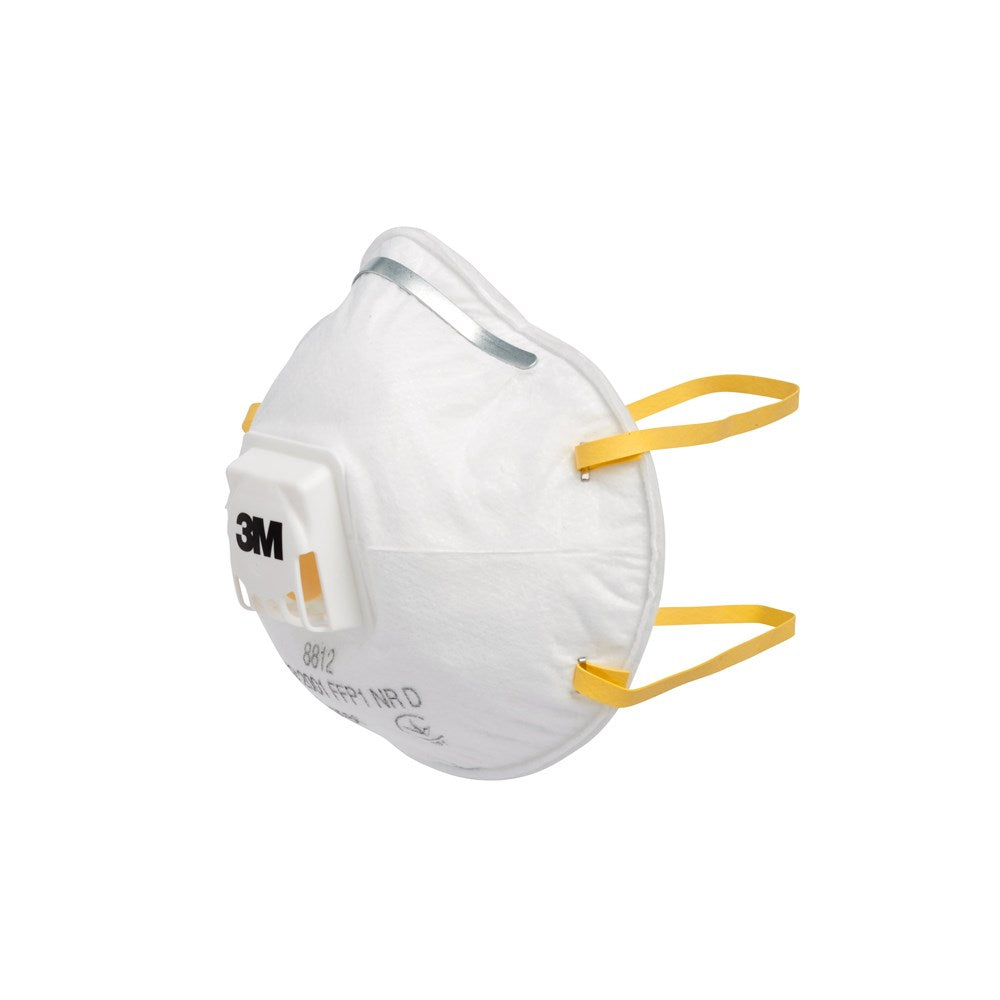 3M 8812 stofmasker FFP1 met ventiel - Weldingshop