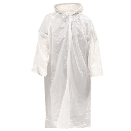 Bezoekersjas PE 20mu 125x75cm per 12 stuks - Weldingshop