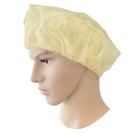 Baret PP Geel 53 cm per 100 stuks - Weldingshop