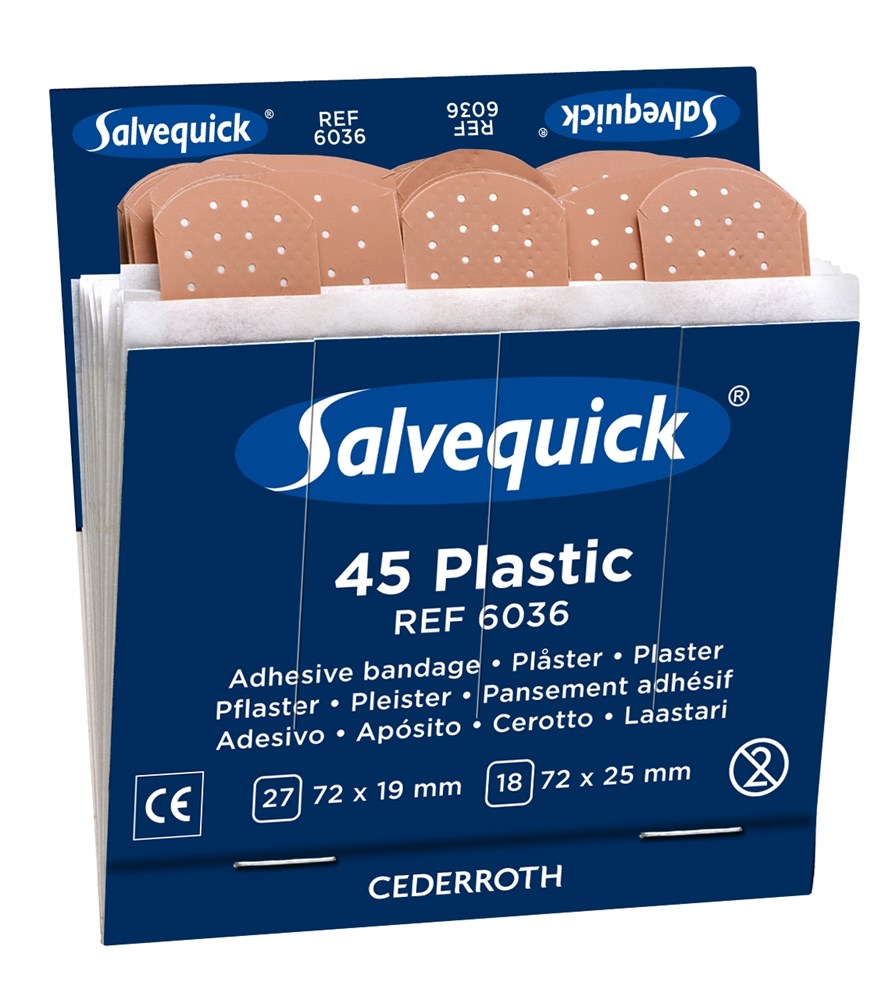 Salvequick navulling 6036 (6 x 45 stuks) - Weldingshop