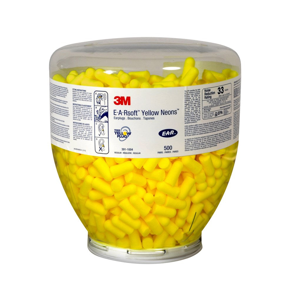 3M EAR Soft Yellow Neons navul per 500pr - Weldingshop