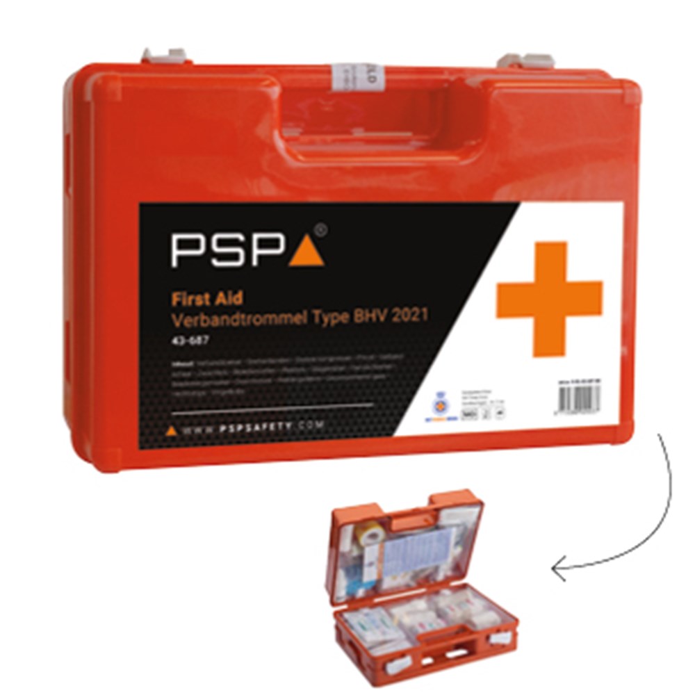 PSP Verbandkoffer BHV richtlijn 2021 - Weldingshop