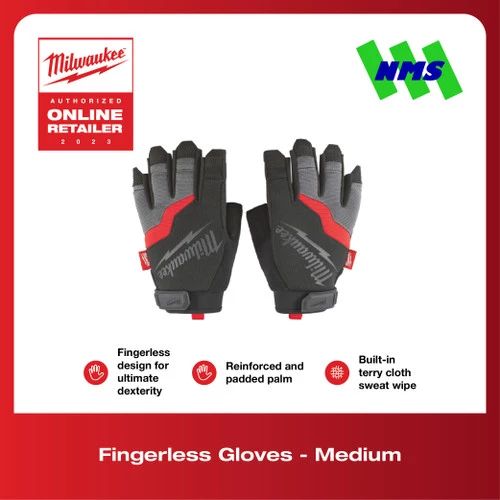 Milwaukee 9741 Vingerloze Handschoen - Weldingshop