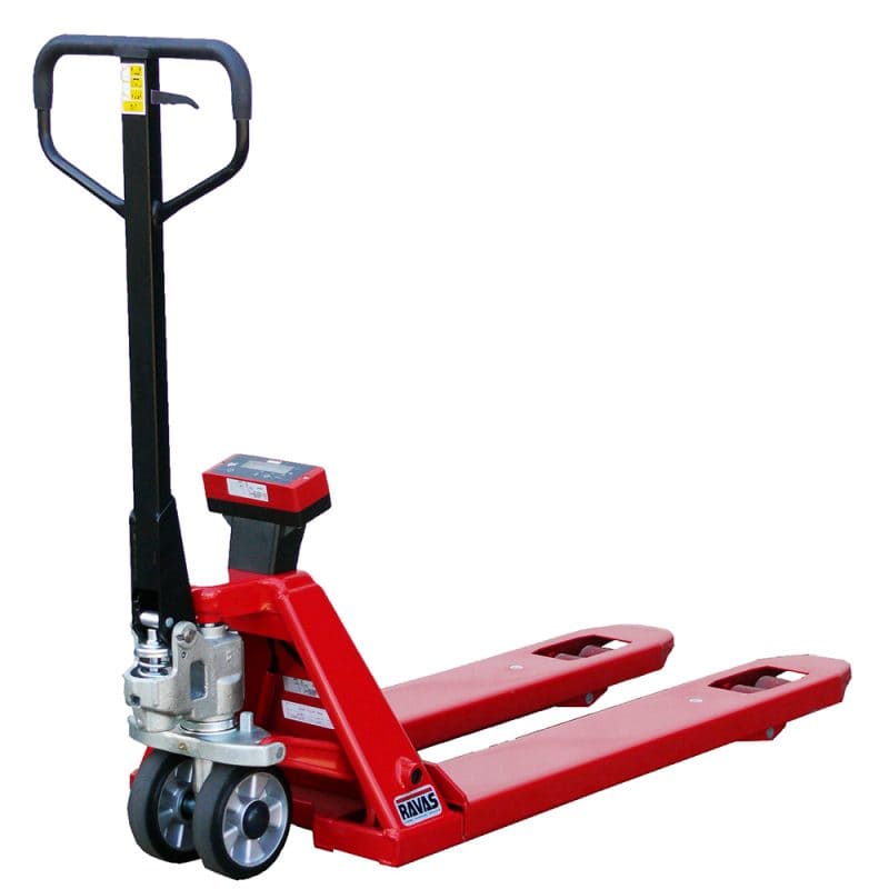 RAVAS-1100 - Palletwagen met weegschaal - Weldingshop