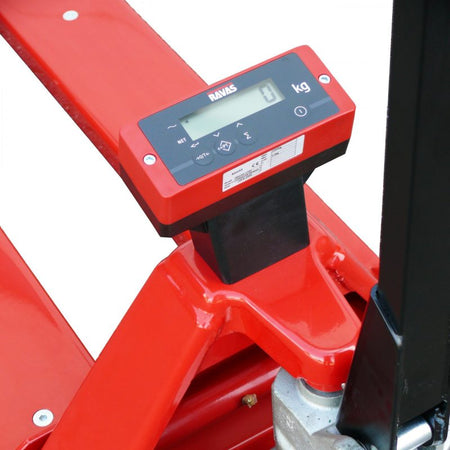 RAVAS-1100 - Palletwagen met weegschaal - Weldingshop