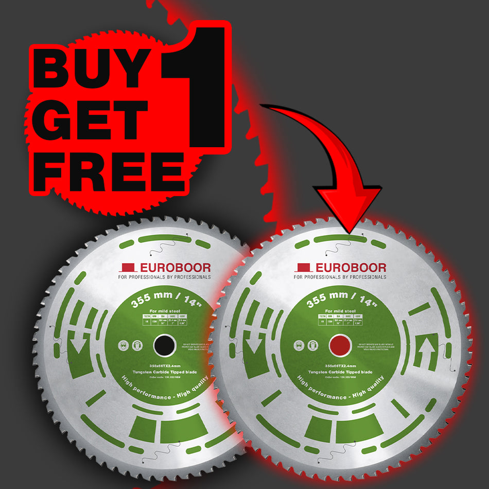 Zaagblad, 75Cr1, D 355 mm / 14 inch, T 66.