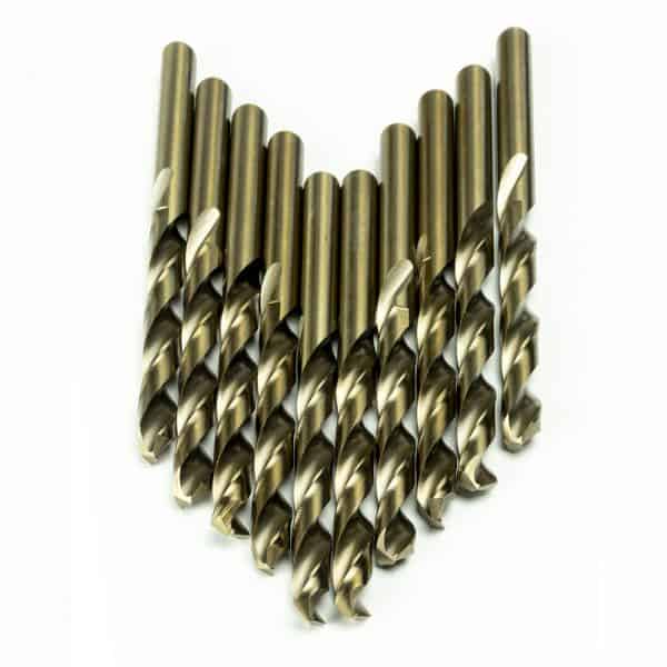 Spiraalboor set, HSS-Co, 1 mm, 135 graden tophoek. - Weldingshop