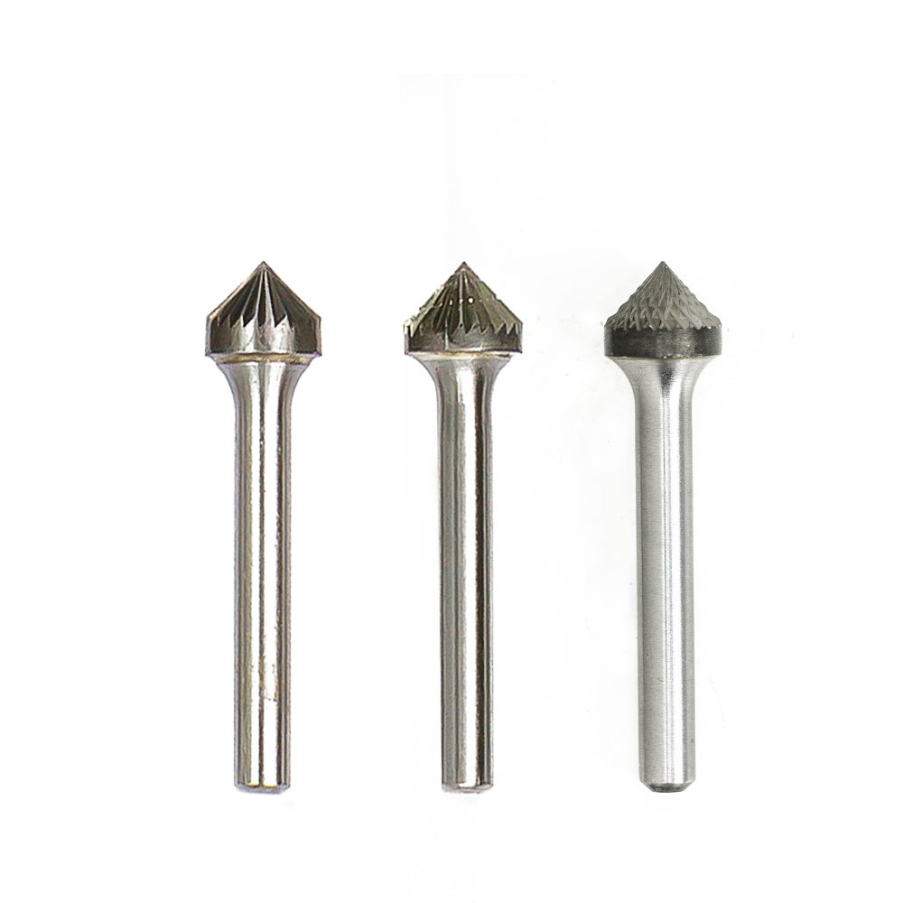 Stiftfrees, stiftfrees tandvorm diamond vertanding, model K, D 10 mm, L 5 mm. - Weldingshop