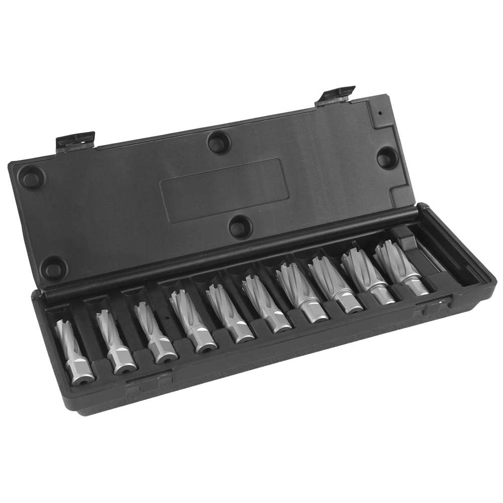 Kernboren set, TCT, DoC 35 mm, Dmin 14 mm, Dmax 26 mm. - Weldingshop