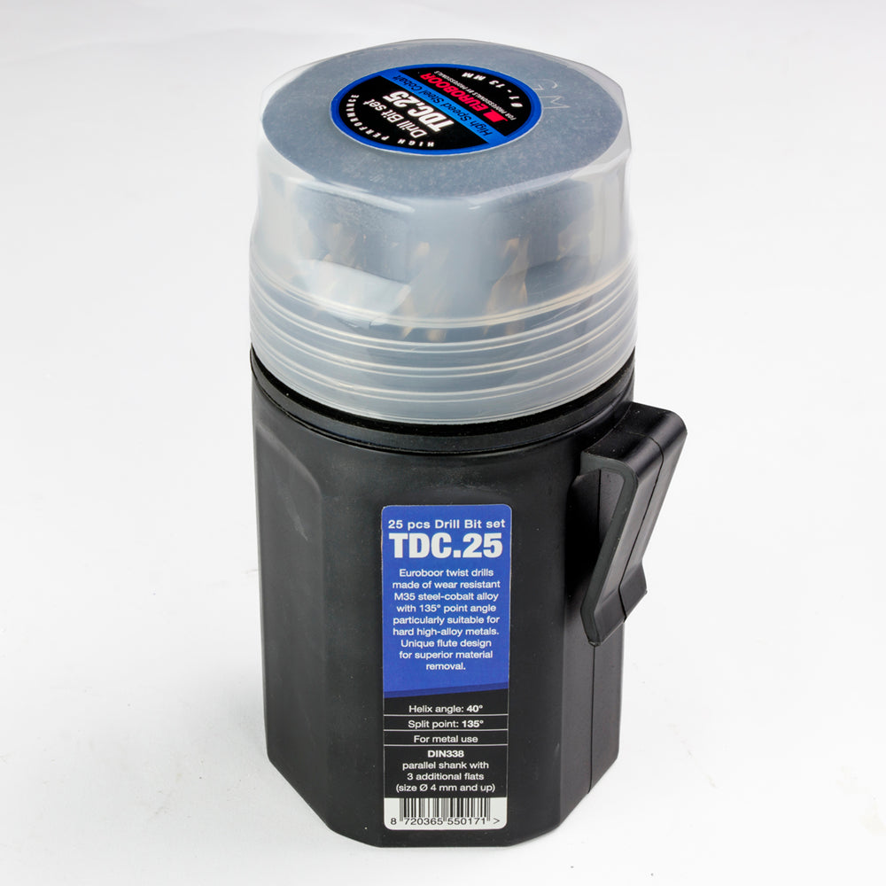 Spiraalboor set, HSS-Co. - Weldingshop