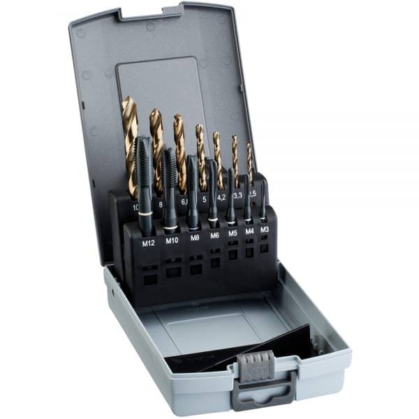 Boor & tap set, HSS-Co.