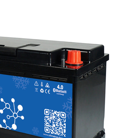 Ultimatron Lithiumbatterij Onder Zitplaats van 12.8V 150Ah LiFePO4 Smart BMS Met Bluetooth Verwarming