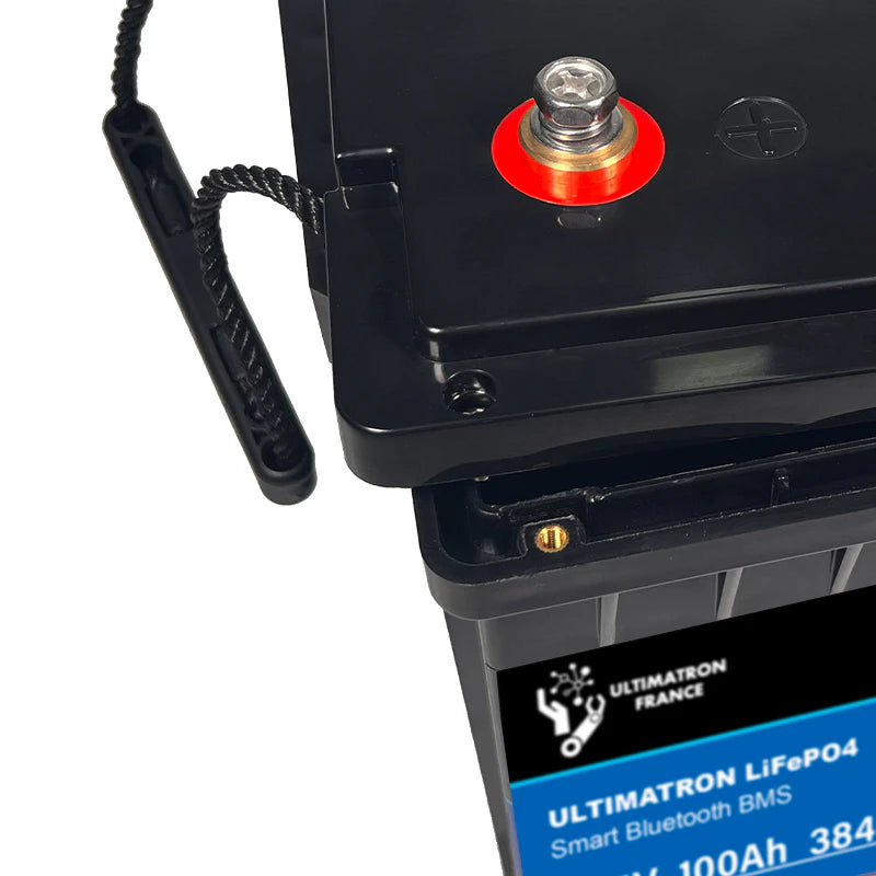 Ultimatron Lithiumbatterij 36V 100Ah LiFePO4 Slim BMS Met Bluetooth