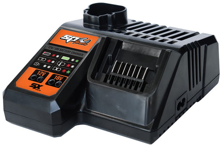 ACCU HAAKSE SLAGMOERSLEUTEL SET 18V MET 5AH ACCU EN LADER