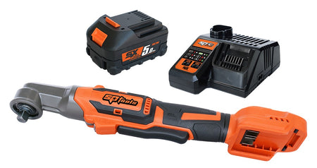 ACCU HAAKSE SLAGMOERSLEUTEL SET 18V MET 5AH ACCU EN LADER