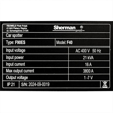 Car Spotter F40 400V 3800A carrosserieherstellasser spot welder - Weldingshop