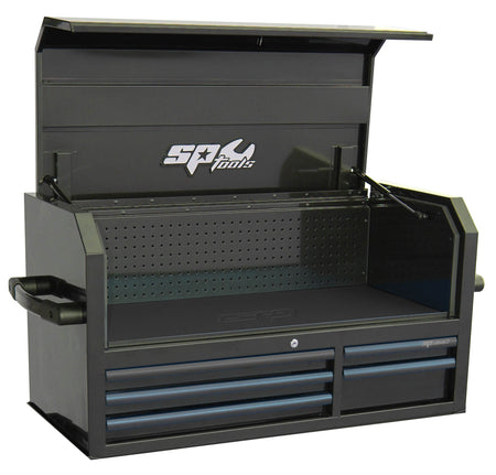 CUSTOM GEREEDSCHAPSKIST ZWART/ZWART 5 LADEN POWER HUTCH