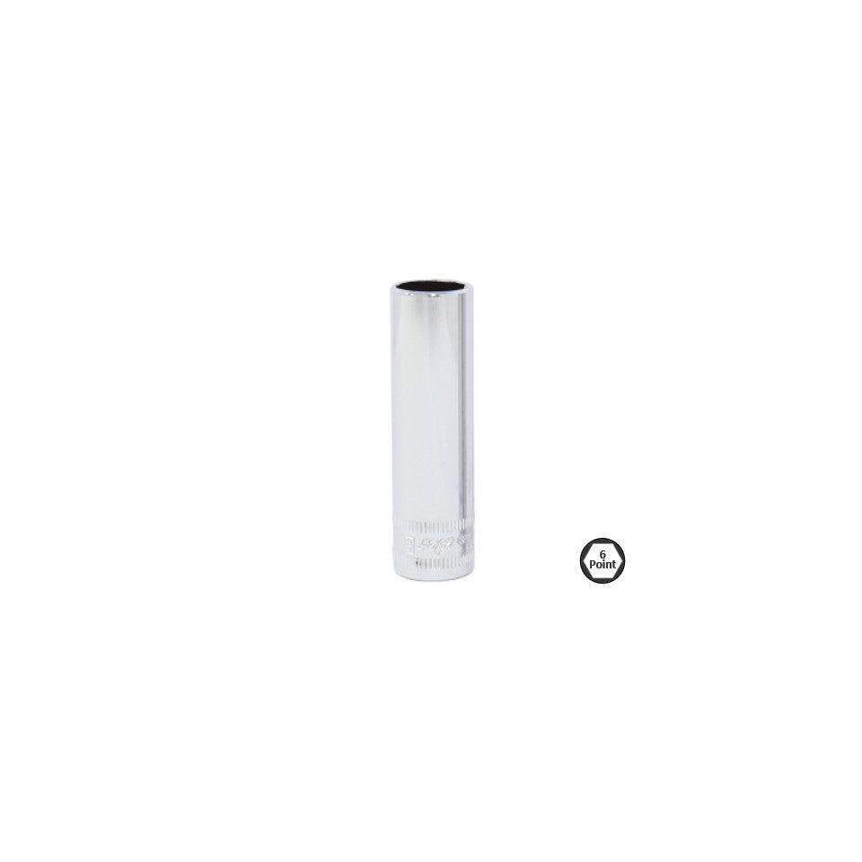 DOP 3/8” 6-KANT  8MM LANG