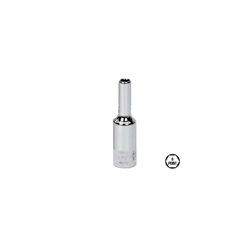 DOP 3/8” 6-KANT  6MM LANG