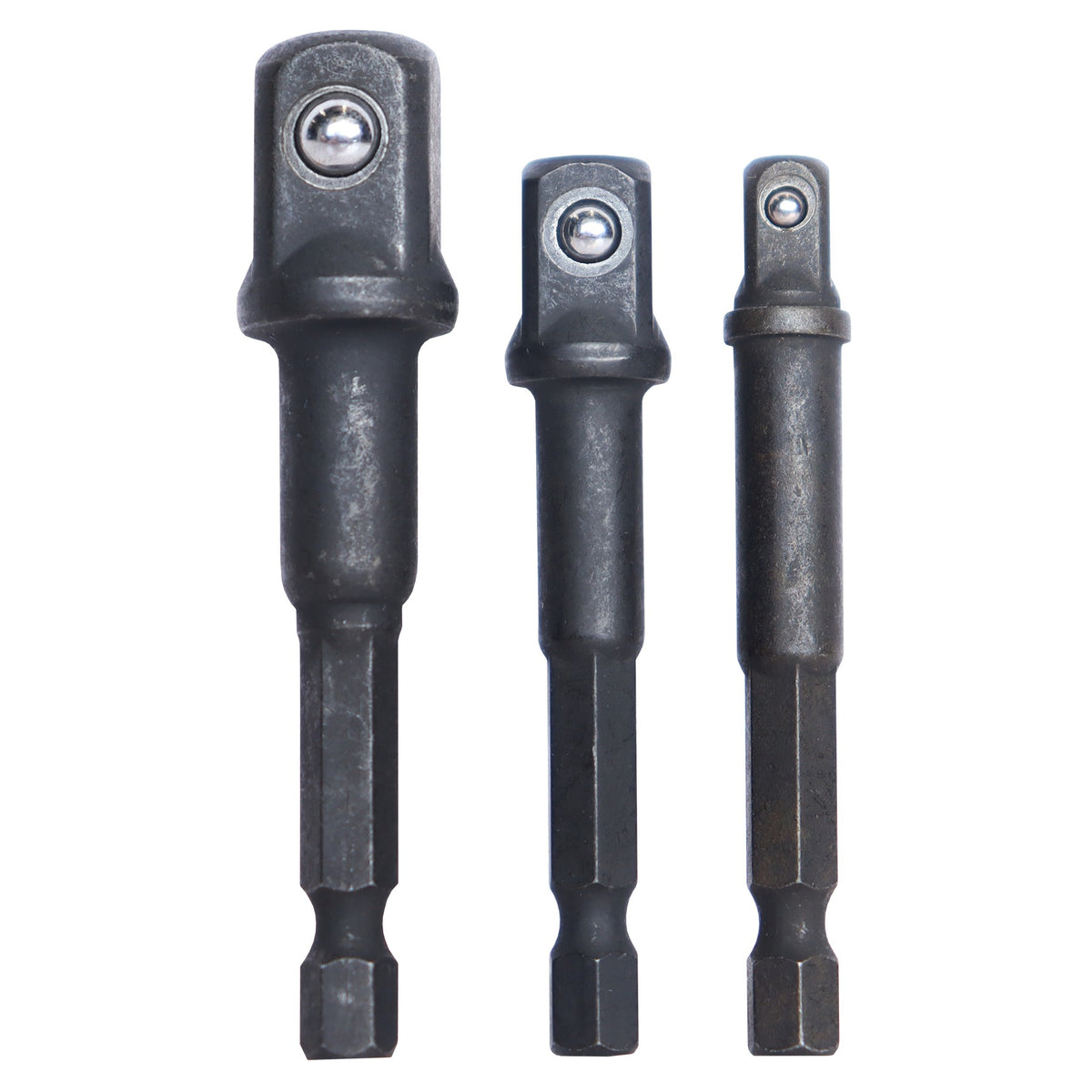DOP ADAPTER SET KRACHT 1/4", 3/8" & 1/2"