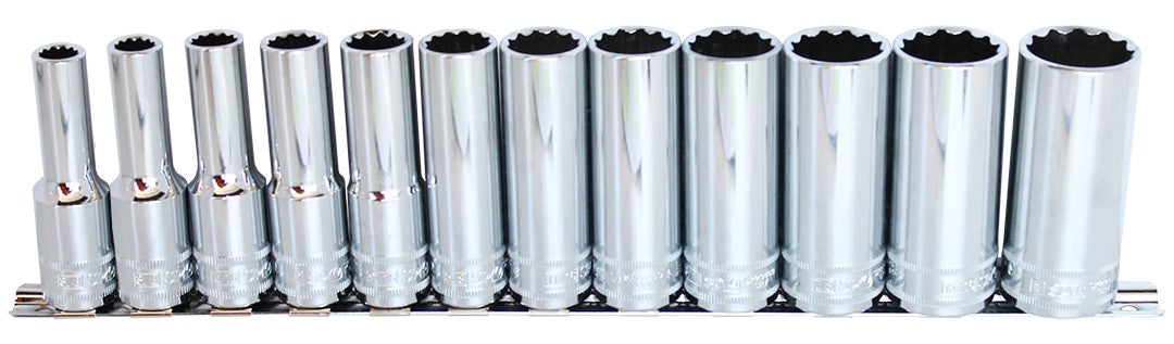 DOPPEN OP RAIL 1/2” 12-KANT 12 DELIG METRISCH LANG