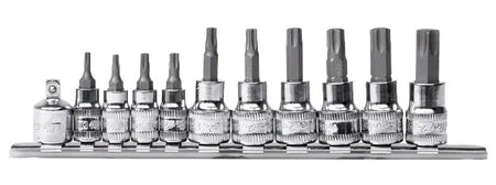 DOPPEN OP RAIL 1/4”& 3/8” TORX 12 DELIG