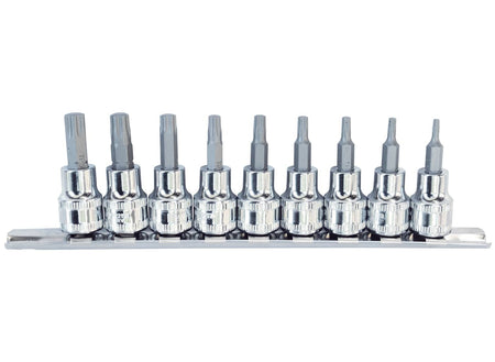DOPPEN OP RAIL 3/8” TORX PLUS 48MM 9 DELIG