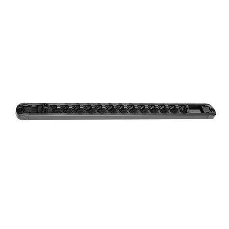 DOPPEN RAIL 3/8" 14 DELIG - ZWART