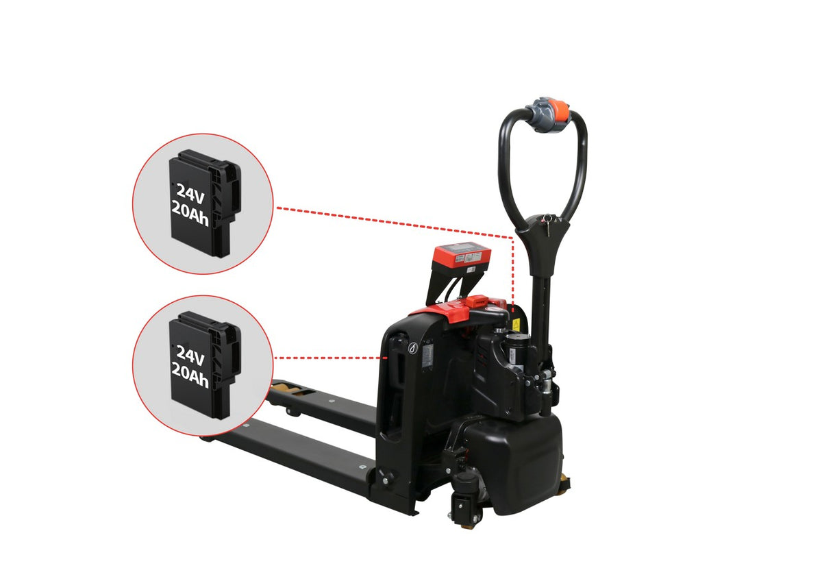 RAVAS Ergo Truck-2 Electrische palletwagen met weegfunctie - Weldingshop