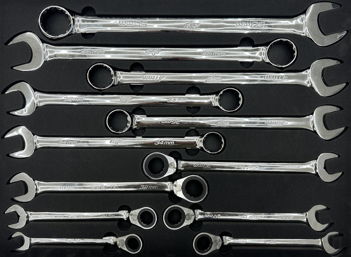 EVA FOAM INLEG RINGSTEEK SLEUTEL SET XXL USA SERIES 12 DELIG