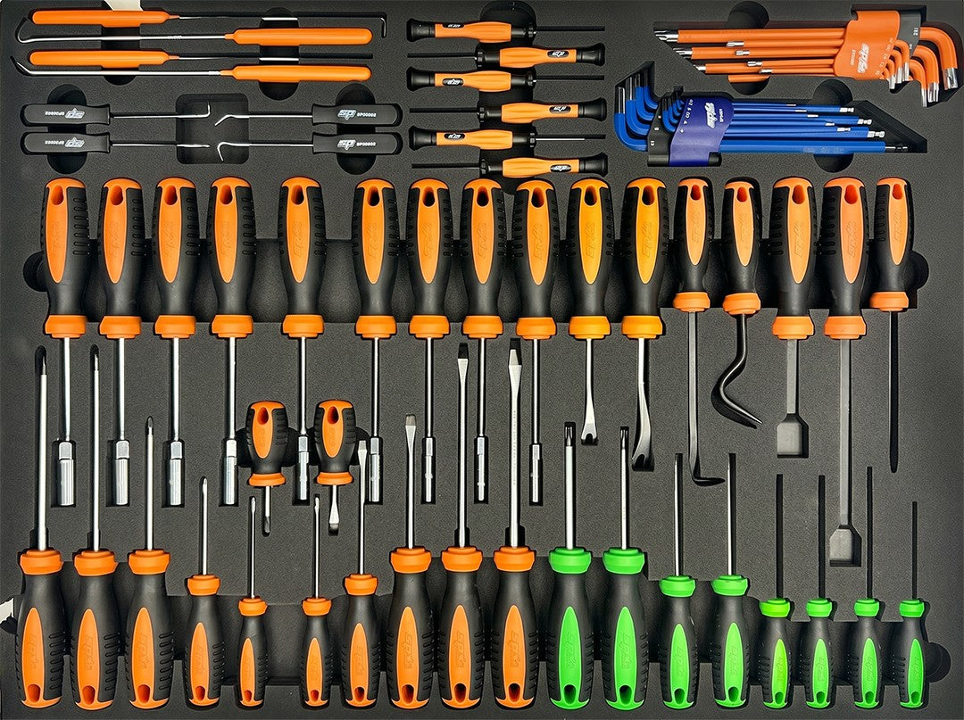 EVA FOAM VOOR USA SERIES SCHROEVENDRAAIERSET XL 70 DELIG