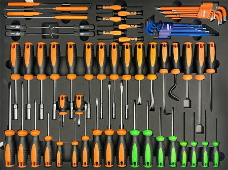 EVA FOAM VOOR USA SERIES SCHROEVENDRAAIERSET XL 70 DELIG