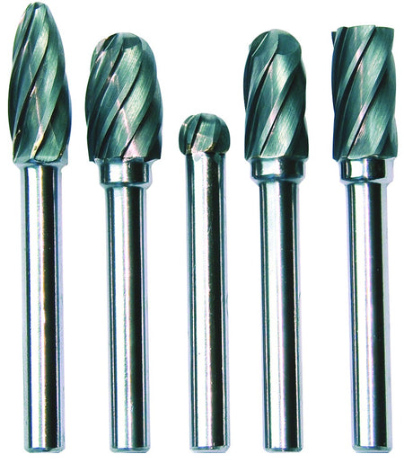 FREZENSET 5 DELIG VOOR ALUMINIUM
