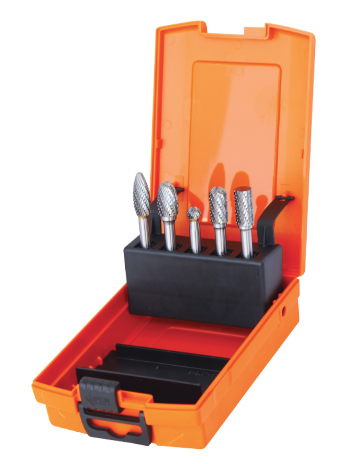 FREZENSET 5 DELIG VOOR ALUMINIUM