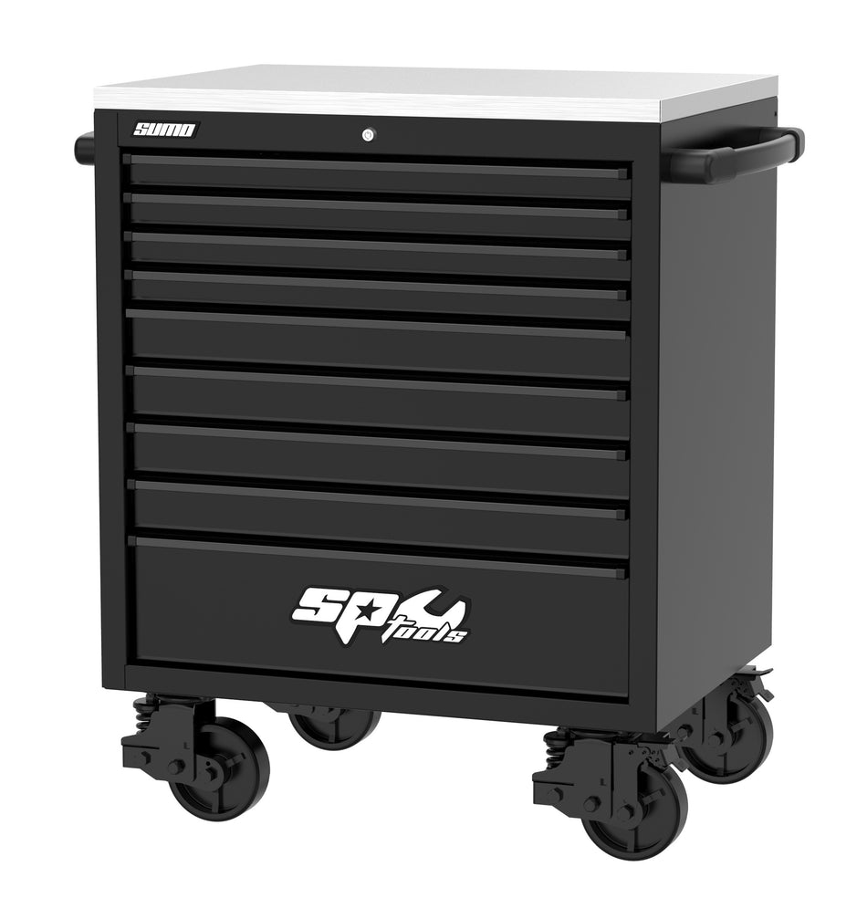 GEREEDSCHAPSWAGEN USA SUMO SERIES ZWART 9 LADEN 85CM