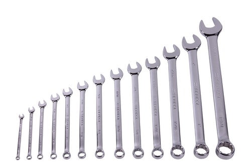 Steek/ringsleutel extra lang 9/16" professioneel