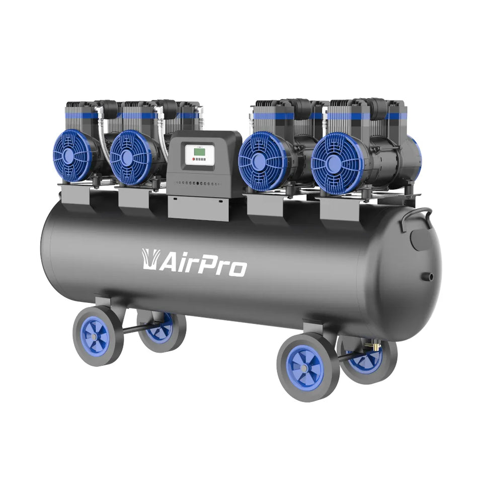 AirPro compressor olievrij 135L 12 bar 400V