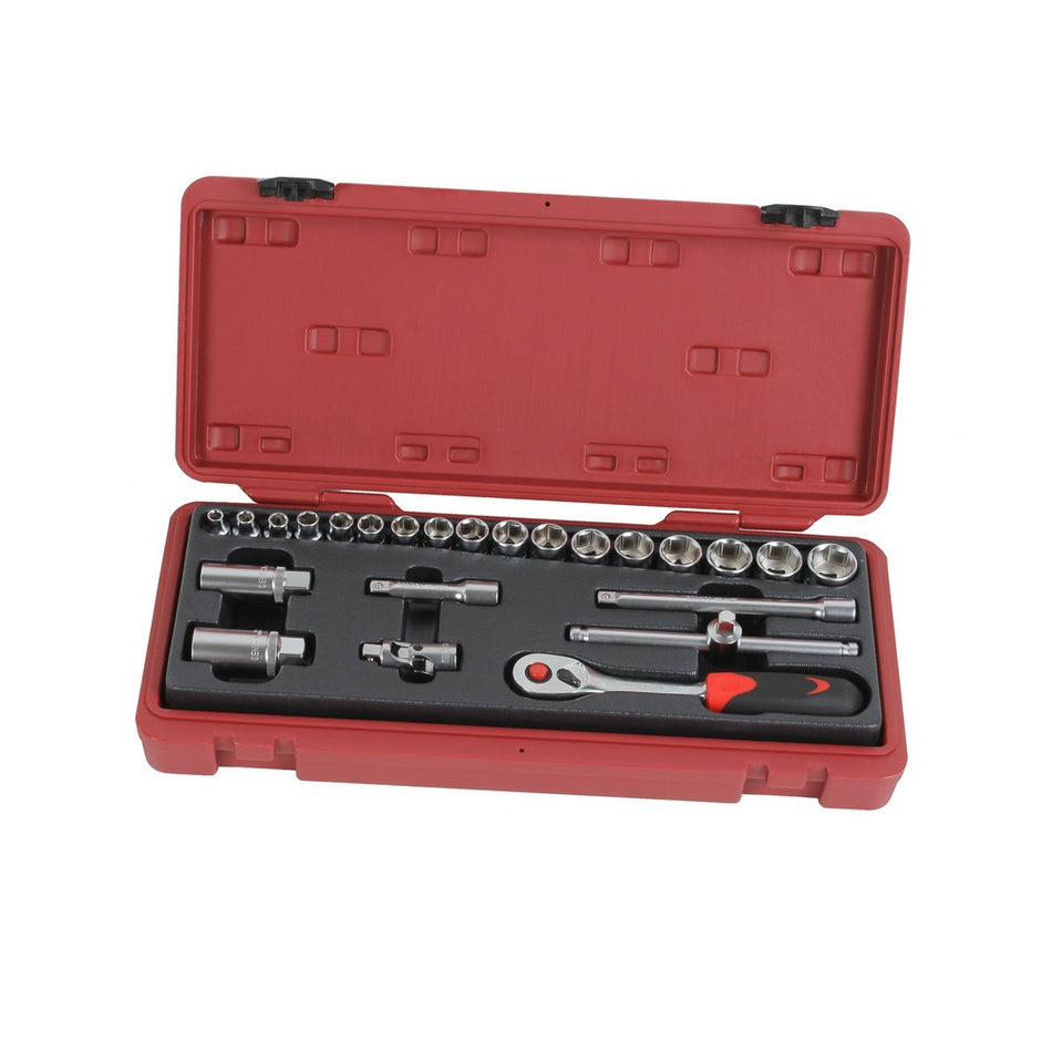 Doppendoos 3/8'' 24 delig - Weldingshop