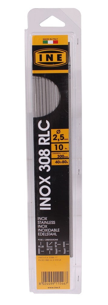 Laselektroden RVS 308RLC 2,5mm 300mm 10st - Weldingshop