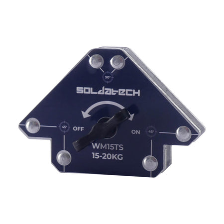 Lasmagneet schakelbaar pijl 15 - 20kg - Weldingshop