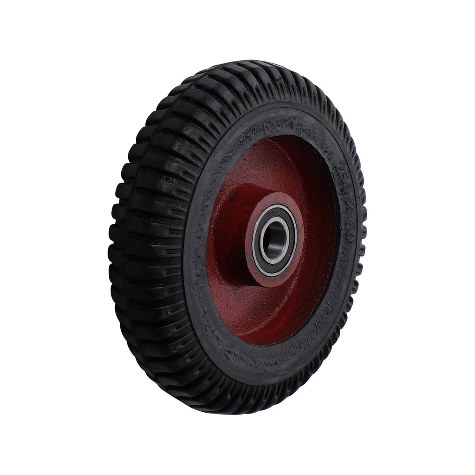 Los wiel 255 x 60mm massief rubber - Weldingshop