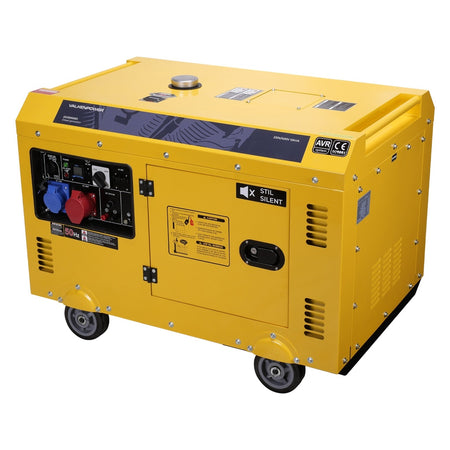 Diesel generator set geluidsgedempt 230V-400V 8kW - Weldingshop