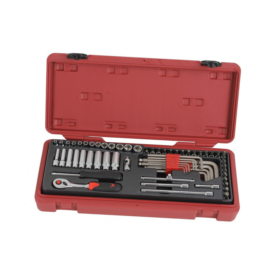 Doppendoos 1/4'' 62 delig - Weldingshop