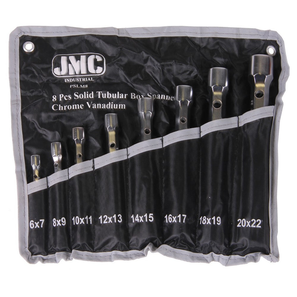 Pijpsleutelset 8 delig chrome vanadium - Weldingshop