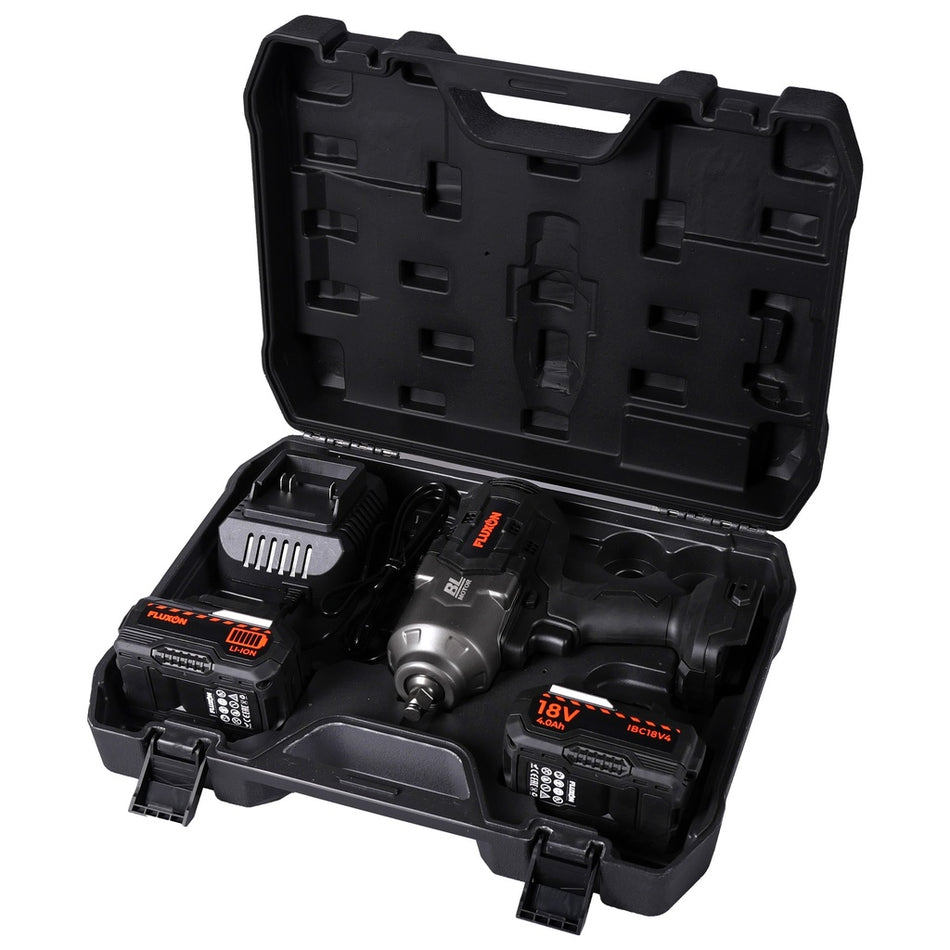 Accu slagmoersleutel 1/2'' 1700Nm incl. 2x 4Ah accu en lader