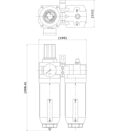 Luchtverzorgingsset 1'' - Weldingshop
